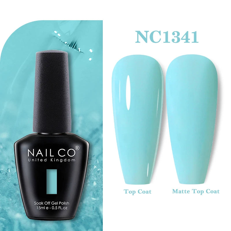 NAILCO 283Colors Gel Nail Polish Top Base Vernis Semi Permanent UV Gel Varnish Nails Art Varnish Hybrid Manicure