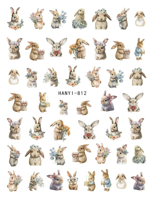 3d Pink Hearts Balloon Valentine Day Love Letters Nail Art Stickers Adhesive Sliders Nail Decals Decoration Manicure Accessories