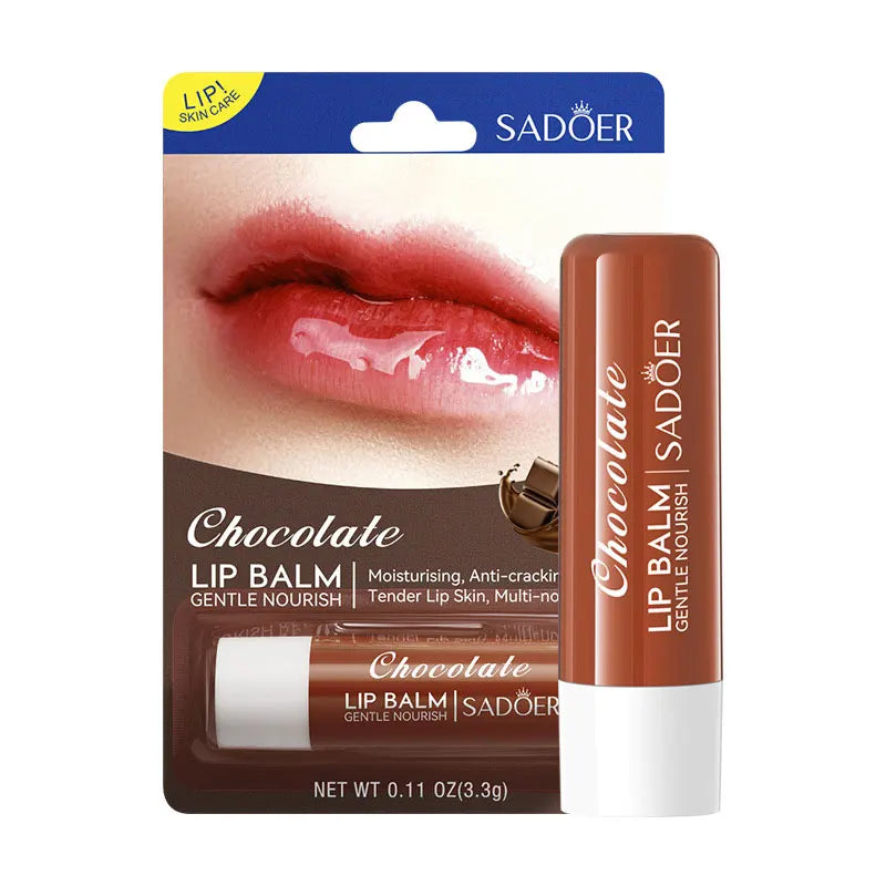 SADOER Cleansing Hydrating Anti-Crack Lip Balm Improves Line Makes Lips Soft, Moisturizing, Smoothing, Nutrition Lip Balm