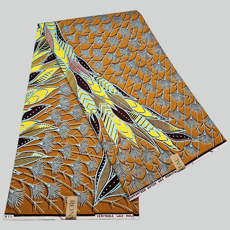 100% cotton wax printed fabric, printing with golden pearl powder, DIY making and sewing clothes, dress, shoes and bag