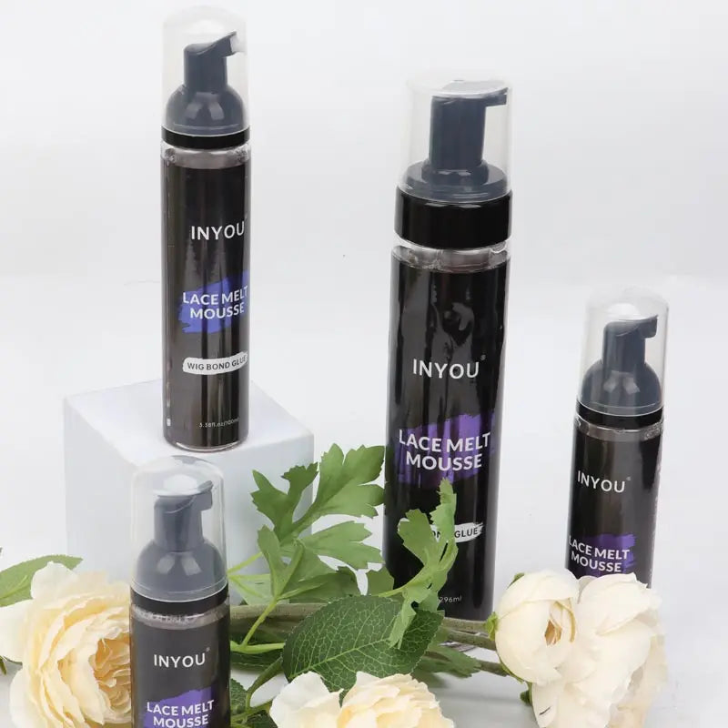 Lace Bond Glue Lace Melt Mousse 40ml-100ml Extreme Firm Hold Lace Melted Foam Glueless Wigs Install Lace Melting Foam Mousse