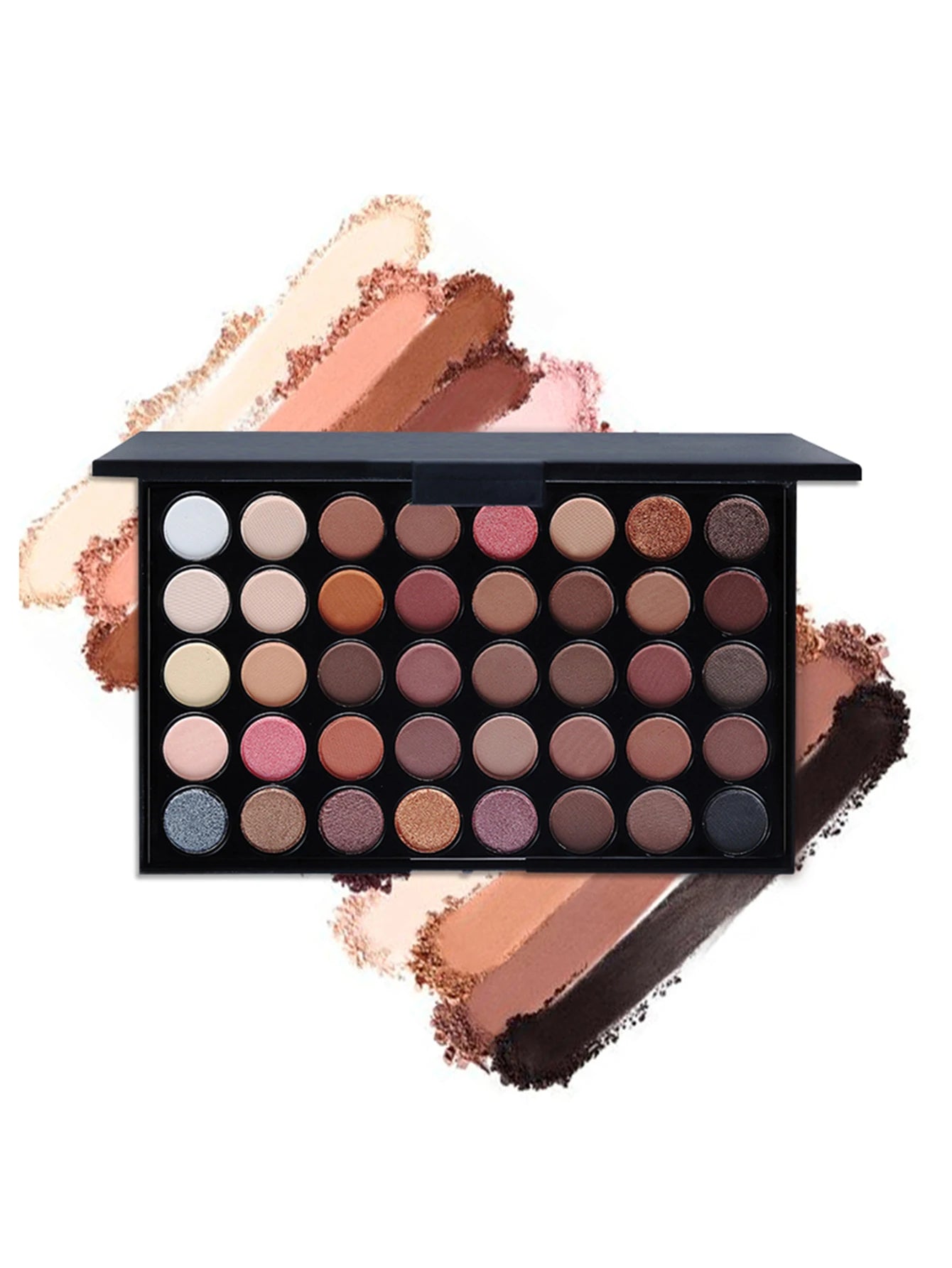 40 Colors Eyeshadow Palette Set, Eyebrow Pencil Eyeliner Pen Mascara With A Set Of Makeup Brushes Eye Cosmetics