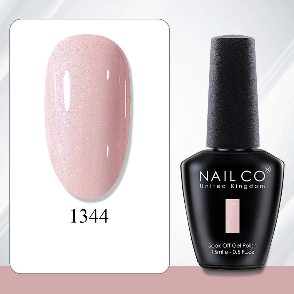 NAILCO 15ml Gel Polish Hema TPO Free Nail Art Semi Permanent UV Varnish Gel Manicure Top Coat Hybrid Gel Glue Nails Supply Ongle