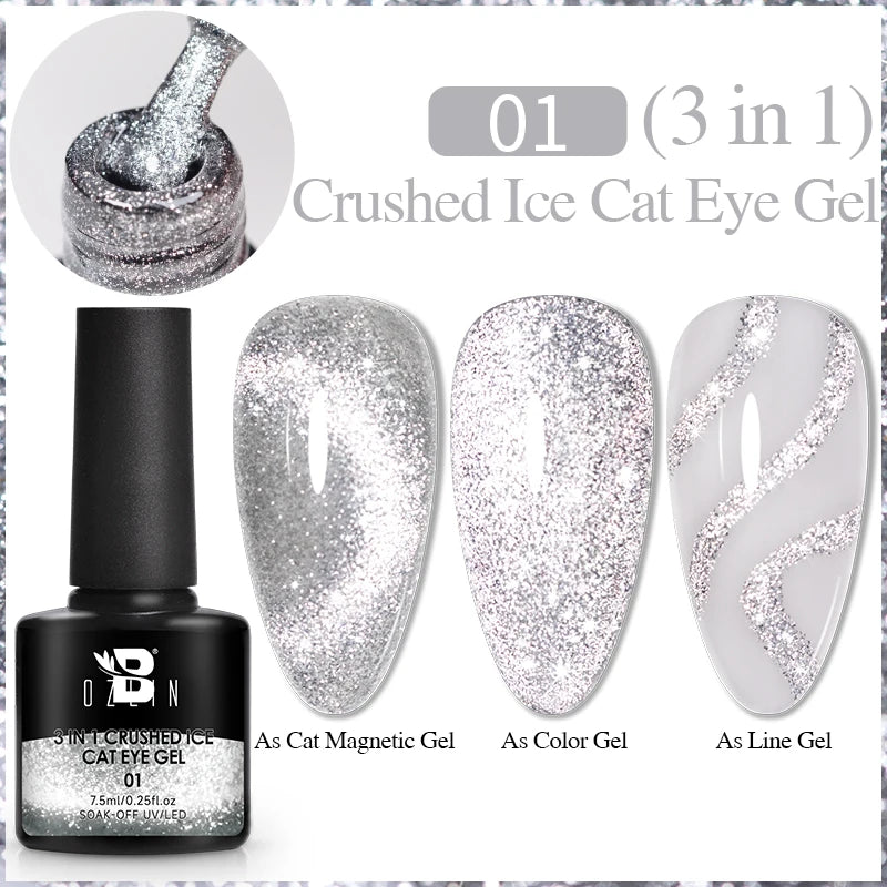 NEW Stain Resistant Gel Top Coat Gel Nail Polish UV Diamond Topcoat No Wipe Sealer Gel Finish Manicure Nail Art Salon Quality