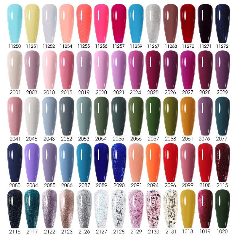 NAILCO 15ml Translucent Gel Nail Polish Semi-permanent Enamels Varnish For UV Nails Art Hybrid LED Nail Gel Transparent Manicure