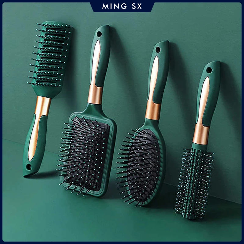 Hair Massage Air Cushion Comb Brush Scalp Hairbrush Detangle Anti Static Salon Hairdressing Styling Tool For Straight Curl Hair