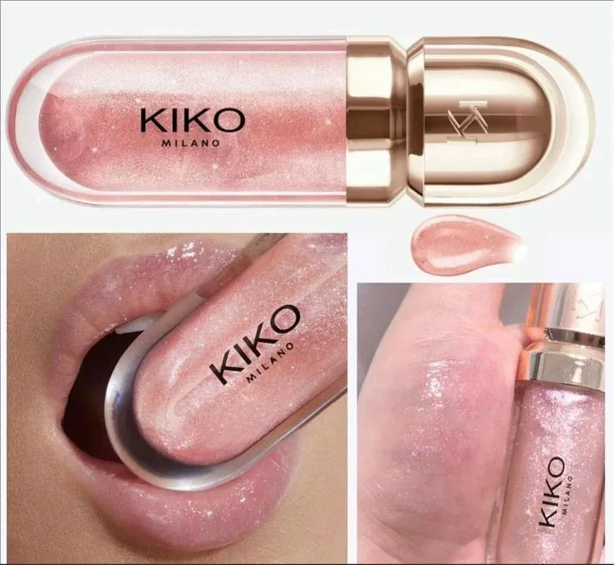 Hot Sales 3D Liquid Lip Glaze Transparent Lip Mirror Lipstick Nourishing Glossy Full Lips Not Fading Milk Tea Bean Paste Makeup