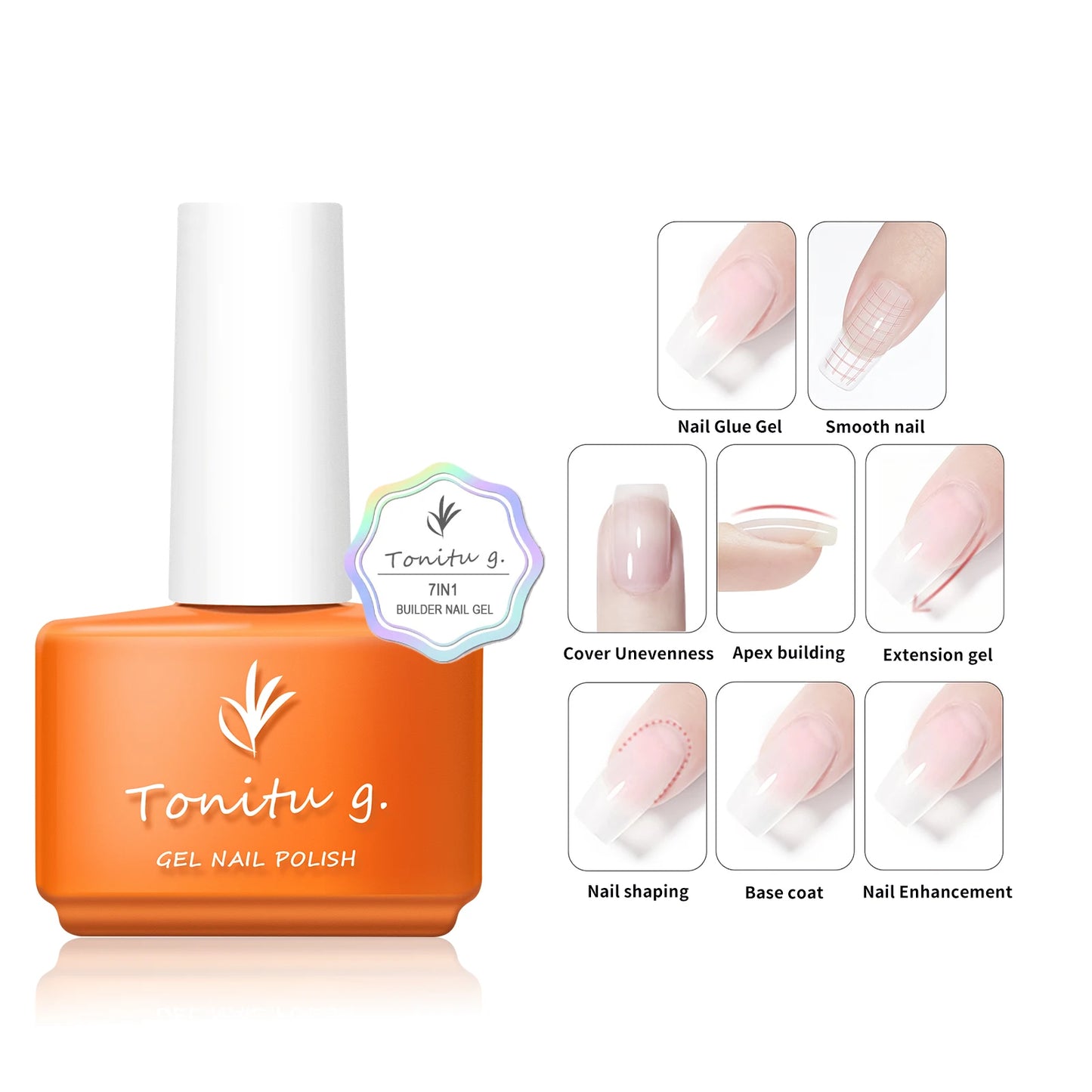 Nail Enhancement, Nail Strengthener  For Weak Nails - Fortifying And Hardening Treatment With Vitamins For Stronger Nails