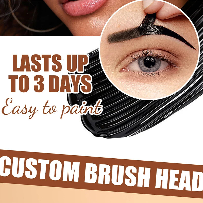 Eyebrow Dye 5-color Peel-off Waterproof  Long-lasting Dye Natural And Easy To Color Beginner-friendly Quick-drying Eyebrow Dye