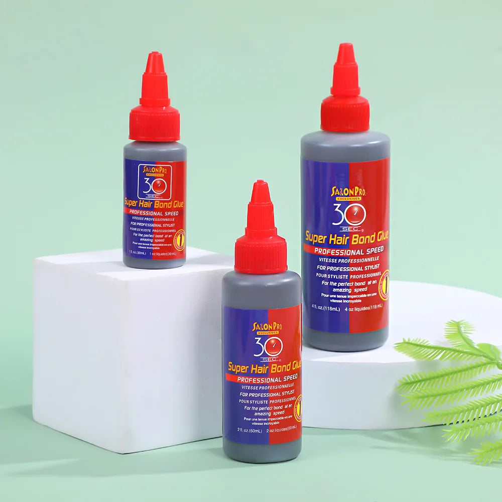 30ml Waterproof Glue For Hair Wig Glue For Lace Front Wig/Toupee/Closure/Hair Extension And Remover Super Bonding Adhesive Glue