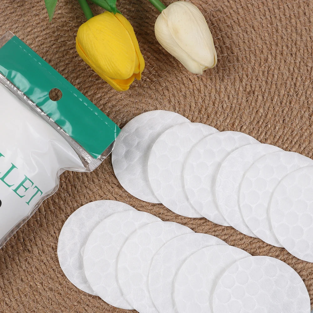 100/200/300/500Pcs/Pack Cotton Rounds Cosmetic Cotton Pads Round Ultra Soft  for Makeup Removal Skin Care Facial Cleaning