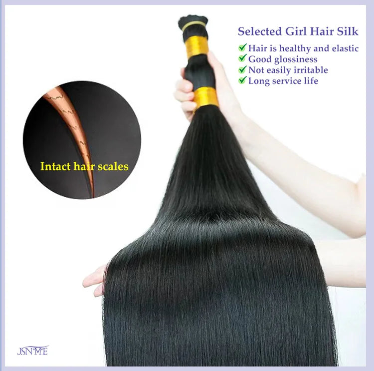 JSNME I Tip Hair Extensions Natural Real Human Fusion Capsule Keratin Hair Extensions Black Brown Blonde 1g/Strand  For Salon