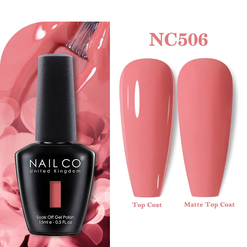 NAILCO 15ml Gel Polish Nail Art Vernis Semi Permanent UV Gel Polish For Manicure Design Hybrid Varnish Summer Nails Products