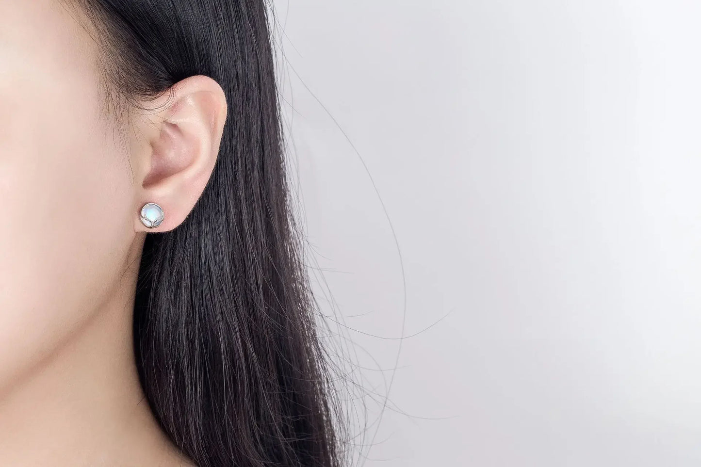 925 Sterling Silver Jewelry Sets Round Antler Crystal Earrings Bracelets Necklace Elegant Christmas For Women