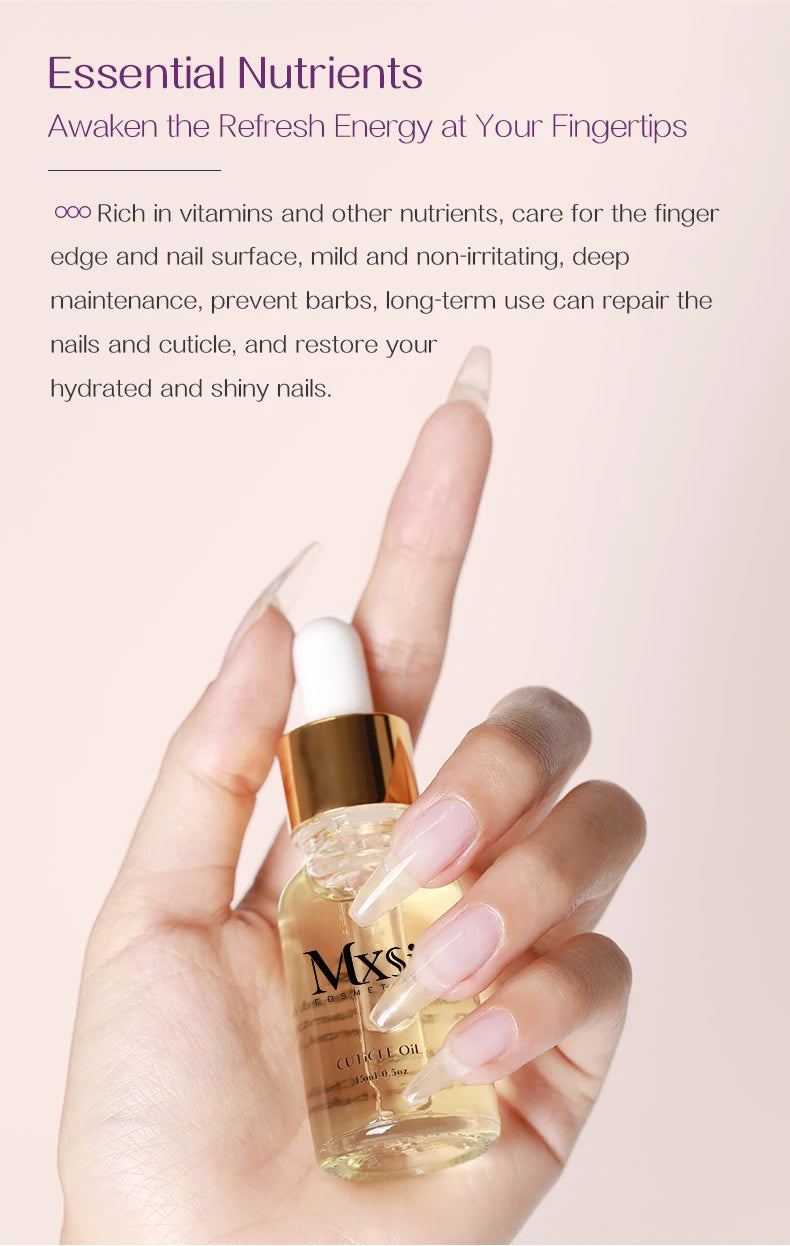 Nails Nutrition Oil & Cuticle Oil Nail Poilsh Care Fruit Flavor Cuticle Manicure Protection Nail Supplies
