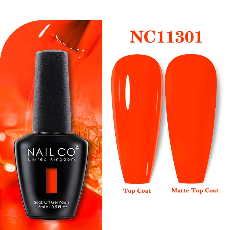 NAILCO 15ml Gel Polish Nail Art Vernis Semi Permanent UV Gel Polish For Manicure Design Hybrid Varnish Summer Nails Products