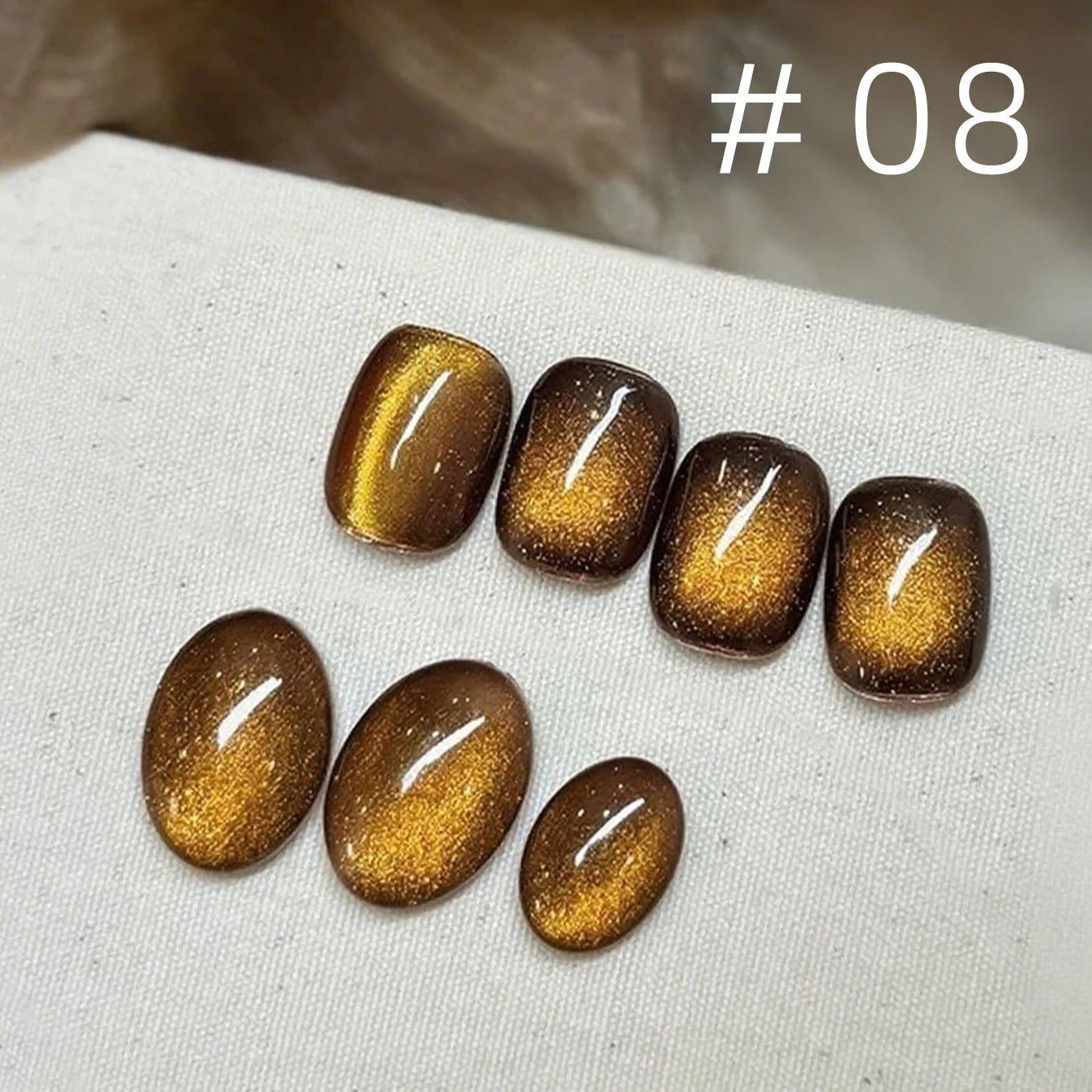 12ML 1-12PCS Autumn Nails Long Night Blue Light Magnet Cat Eye Gel Nail Polish 2025 New Black Nails Nail Supplies Nail Art