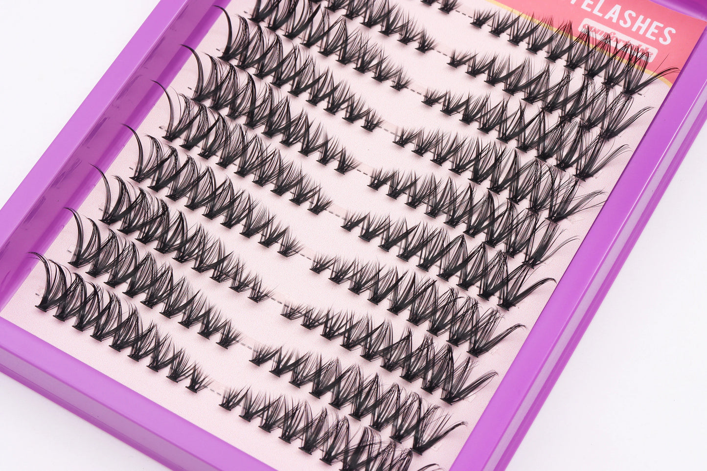 DINGSEN Eyelashes Cluster Soft Individual Lashes Eyelashes Extensions Volume DIY Eyelashes Kit Thick Cluster Eyelash Makeup