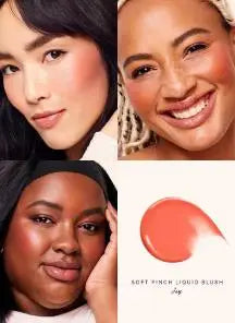 Liquid Blush Highlight Enhance Facial Contours Stick Compact Modify The Facial Shape Cream Blush Foundation Long-lasting Makeup