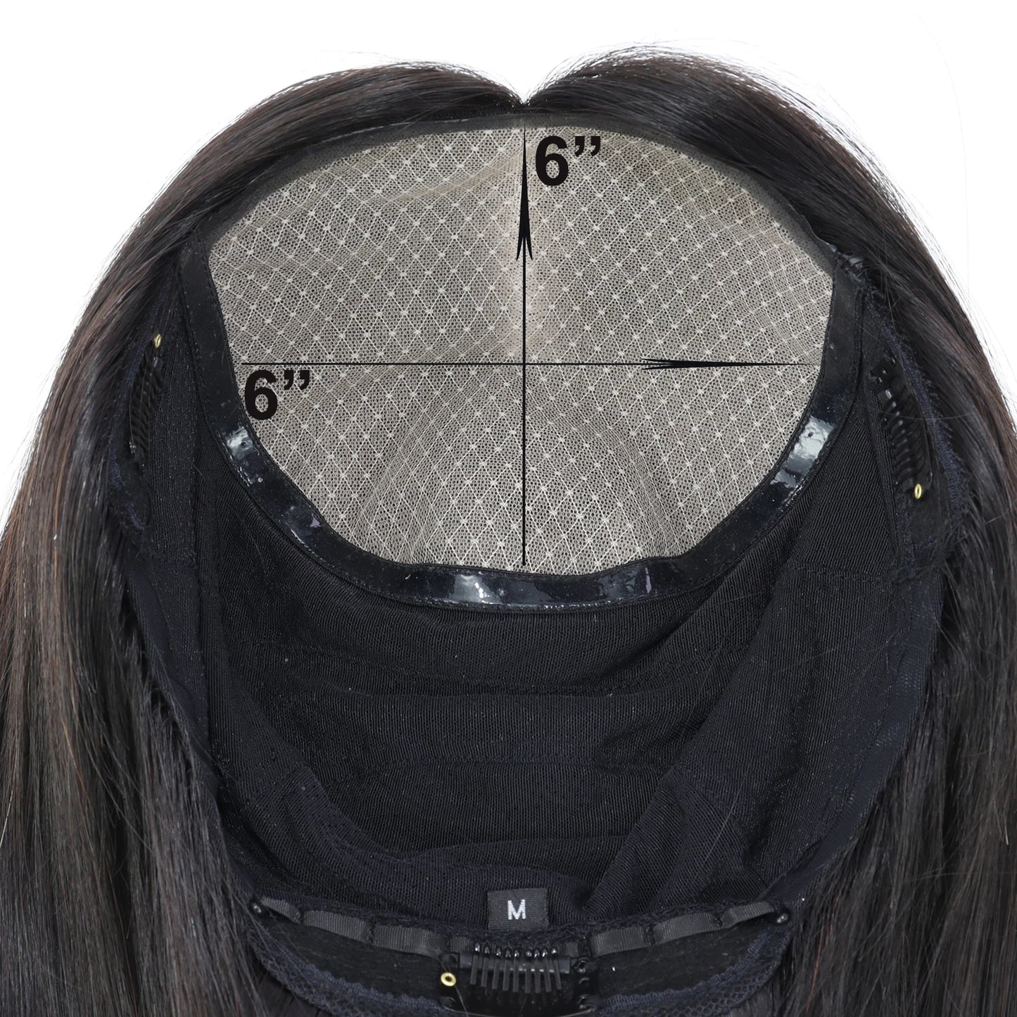 Real Virgin European Human Hair Wig with Bangs 6x6“ Silk Base Wig for Women 22” Bob Hair with PU Around Everyday Wear