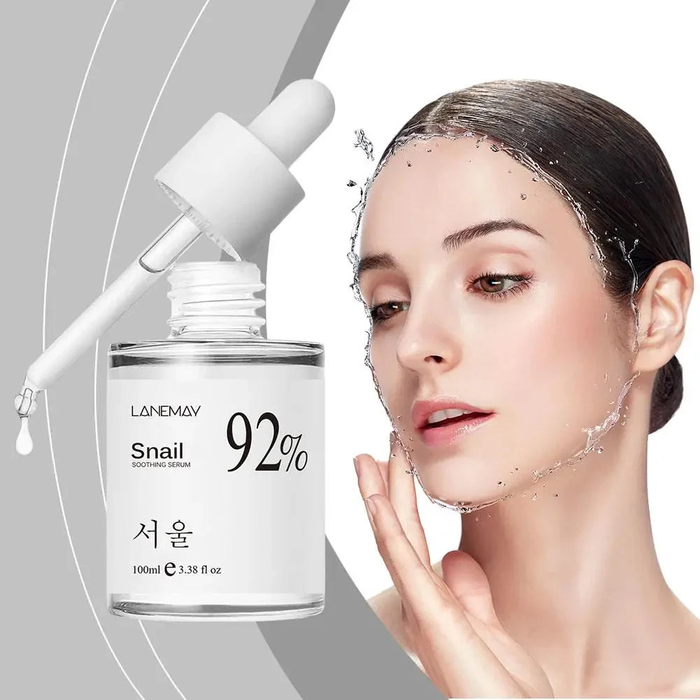 100ml 92% Snail Essence Soothing Face Serum Facial All in One Facial Serum Hydrating and Moisturizing Skin Care 5 sold