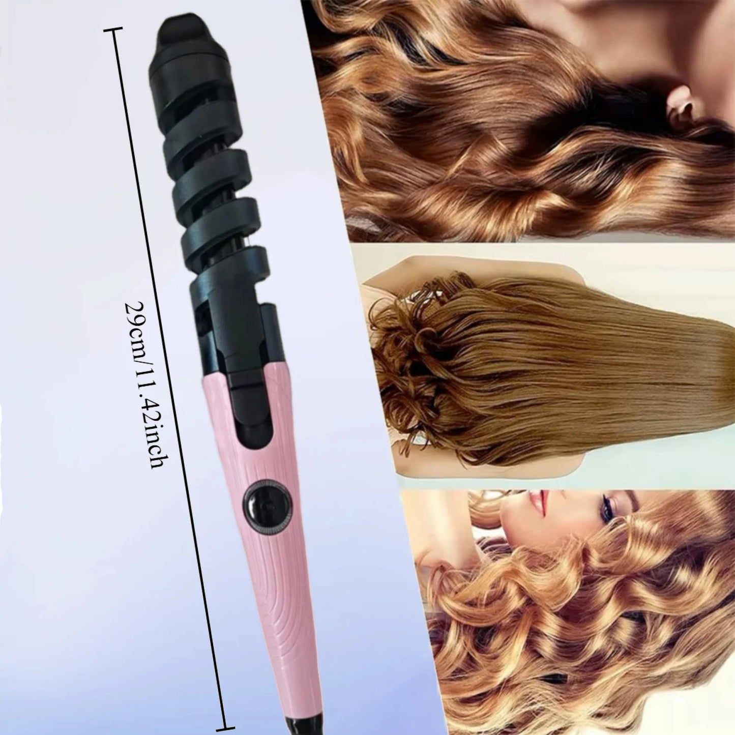 2-in-1 Curling Iron Set,  Instant Heat Up for Short, Medium, and Long Hair,  Women's Hair Tools Holiday Gifts