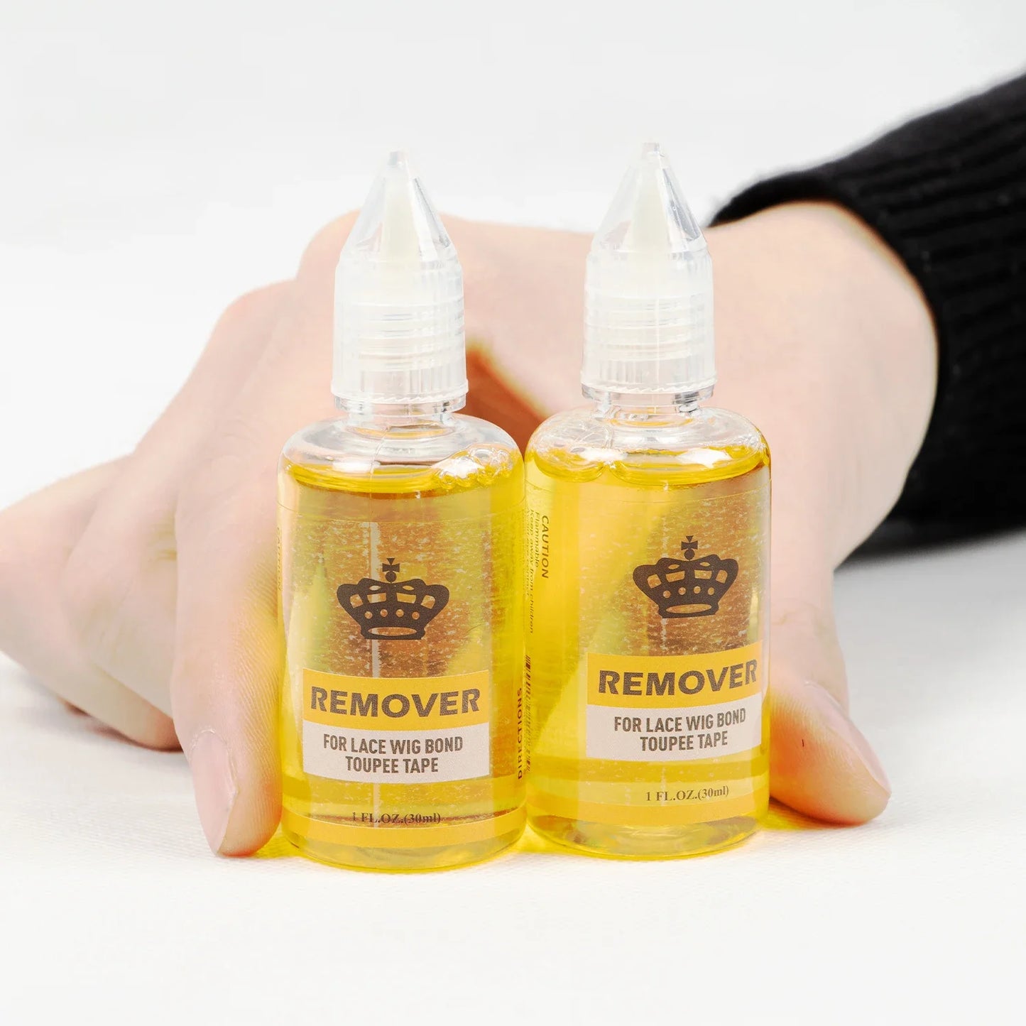 Katelon Hair Glue 38ml Toupee lace Wig Professional Invisible Biological Scalp Adhesive Waterproof yellow/white Remover 30ml