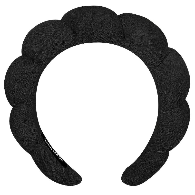 3 Piece Luxury Fiber Spa Headband and Wristband Set - Soft and Comfortable - Face Wash, Makeup Women's Hair Accessories Set