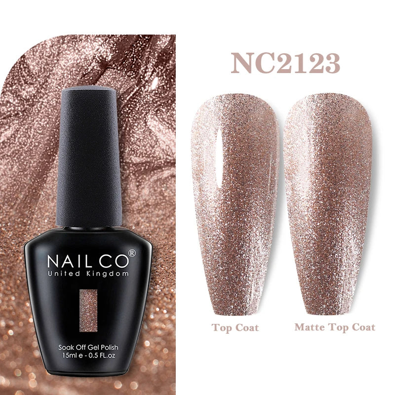 NAILCO 283Colors Gel Nail Polish Top Base Vernis Semi Permanent UV Gel Varnish Nails Art Varnish Hybrid Manicure