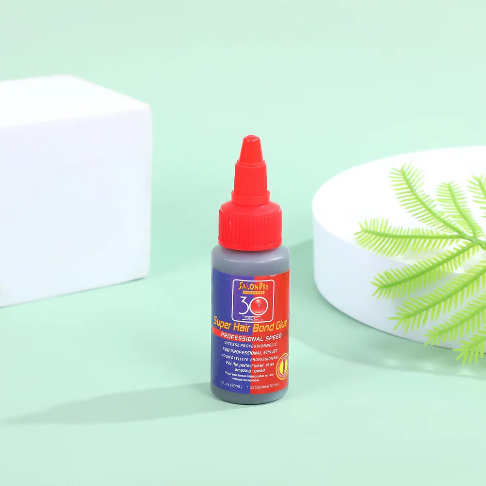 30ml Waterproof Glue For Hair Wig Glue For Lace Front Wig/Toupee/Closure/Hair Extension And Remover Super Bonding Adhesive Glue