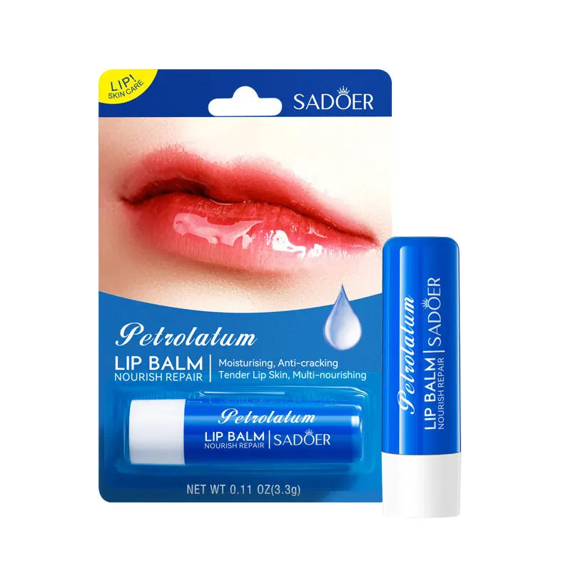 SADOER Cleansing Hydrating Anti-Crack Lip Balm Improves Line Makes Lips Soft, Moisturizing, Smoothing, Nutrition Lip Balm