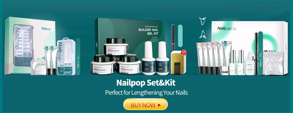 NAILPOP Professional Acrylic Nail Powder Clear/Nudes/Pink Ultra Fine for Acrylic Nail Art 3D Tips Carving French Nails Extension