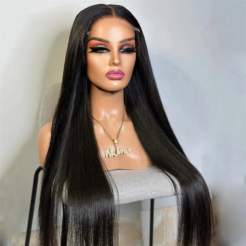 Highlight Blond 28inch 5x5 Silk Base Body Wave Jewish Human Hair Wig With Baby Hair HD Lace European Hair Preplucked Daily