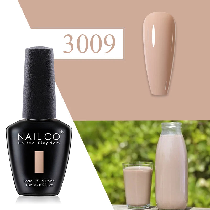 NAILCO 15ml TOP BASE Gel Polish Vernis Semi Permanent UV Varnish Nail Polish For Nails Art Gel Manicure Design Varnish Hybrid