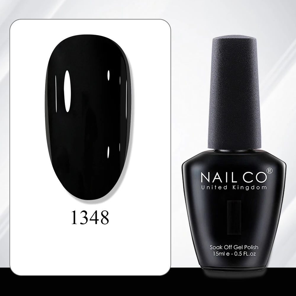 NAILCO 15ml Gel Polish Hema TPO Free Nail Art Semi Permanent UV Varnish Gel Manicure Top Coat Hybrid Gel Glue Nails Supply Ongle