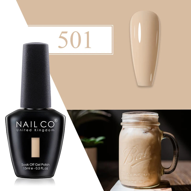 NAILCO 15ml TOP BASE Gel Polish Vernis Semi Permanent UV Varnish Nail Polish For Nails Art Gel Manicure Design Varnish Hybrid