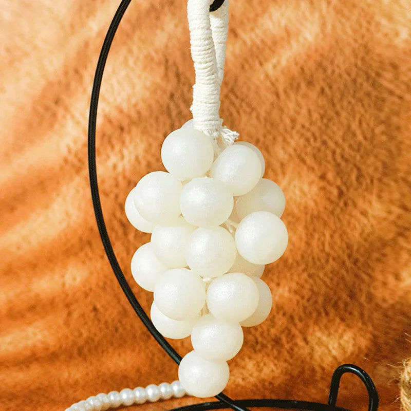 Creative Grape Soap Gift Boxnatural Plant Extraction Pearl Grape Bunches Handmade Soap Bar Bathing Washing Nourishing Skin Soap