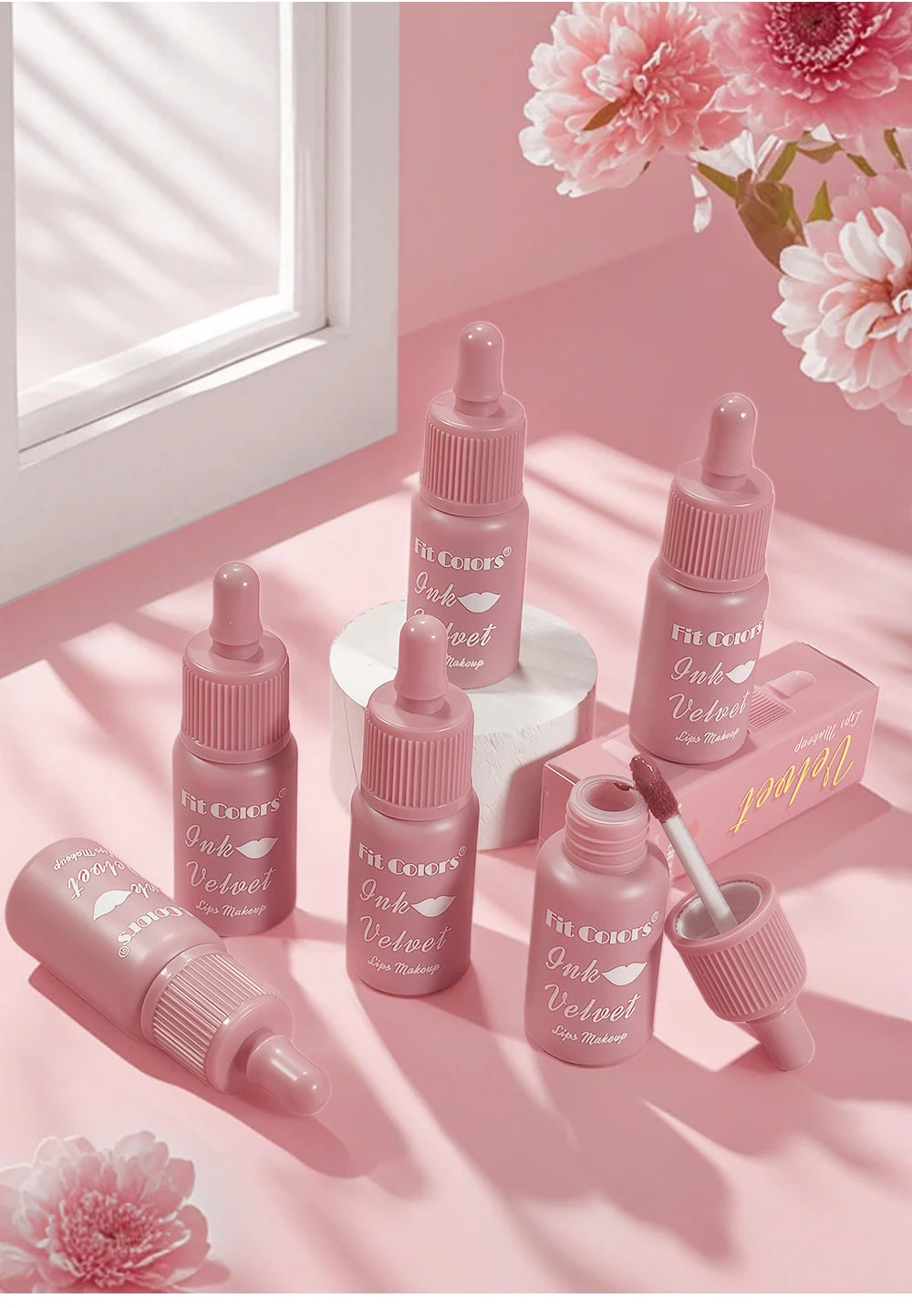 Non Stick Cup Waterproof Lip Gloss Long Lasting Velvet Matte High Pigmented Liquid Lipstick Fast Dry Sexy Lip Mud