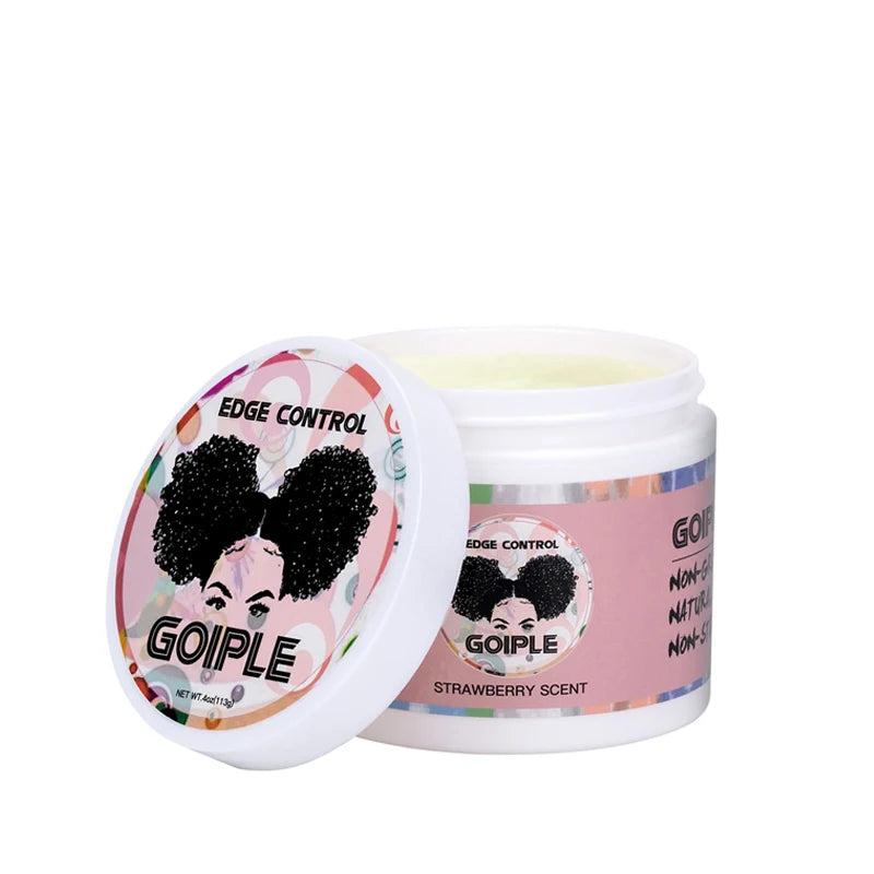 Edge Control Wax & Braid Mousse Set Twist Locs Braid Foam Styling Gel for Black Hair Braids Edge Smoother Rosemary Growth Oil