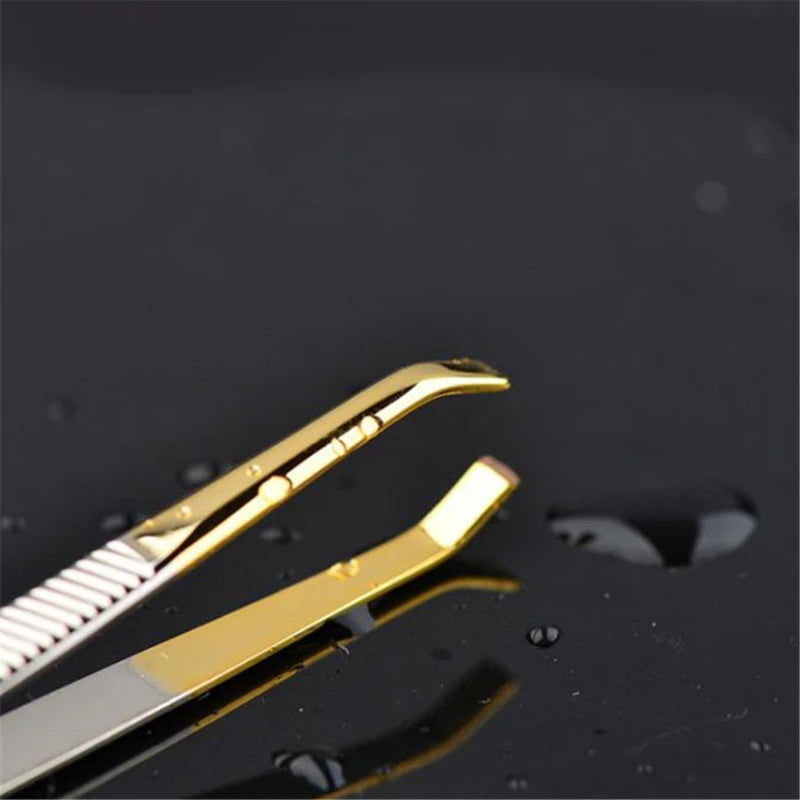 1/3/5PCS  Make Up Tools Pince Epiler Eyebrow Tweezer Stainless Steel Slant Tip Eyes Tweezer Clip For Face Hair Removal