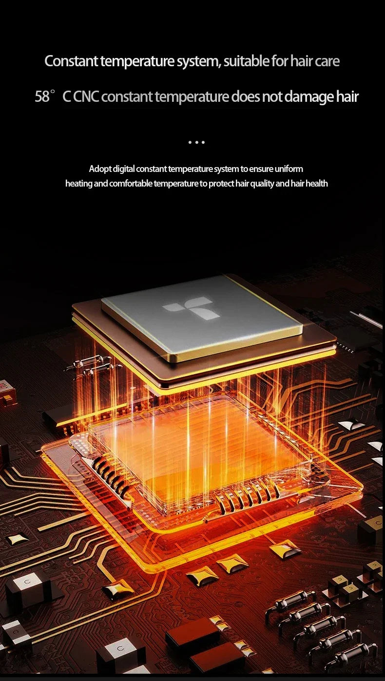 Professional hair salon use hair dryer with high speed, quick drying, ionized heat protection function. For home use and hotel