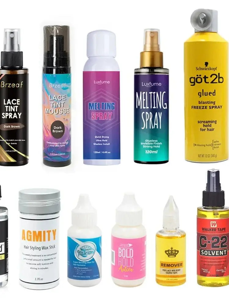 Got2b Glued Invincible Styling Hair Gel Got2b Ultra Glued Water Resistant Spike Grip Chunk Wig Accessories Strong Hold 1.25/6oz