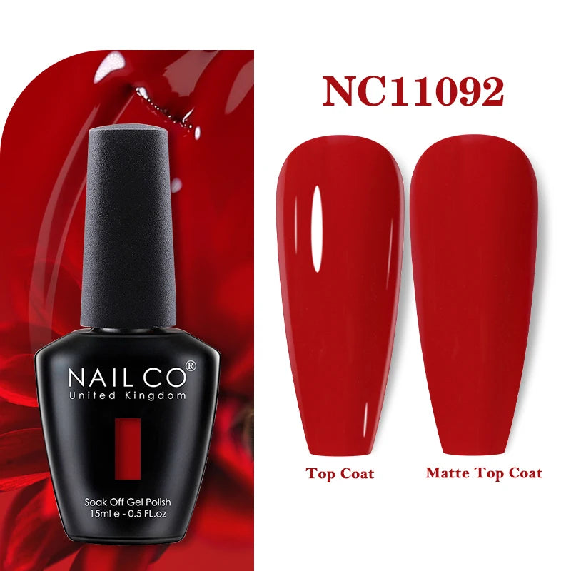 NAILCO 15ml Gel Polish Nail Art Vernis Semi Permanent UV Gel Polish For Manicure Design Hybrid Varnish Summer Nails Products