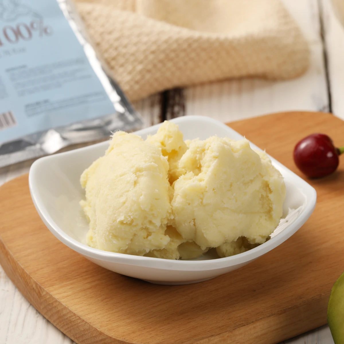 100g Dimollaure Natural Organic Unrefined Shea Butter Oil Raw Nourishing Skin Care Body Moisturizing Cosmetics Base Oil