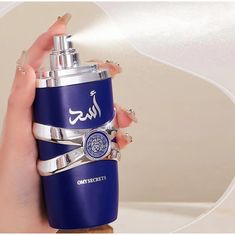 100ML Luxury Arab Dubai Vanilla Perfume,Unisex Eau De Parfum Spray,Floral Fruity Women Fragrance,Spicy Oriental Gourmand Scent