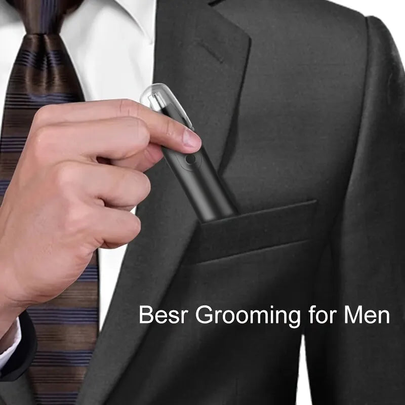 Electric Nose Hair Trimmer Implement Shaver Clipper Men Women Ear Neck Eyebrow Trimmer