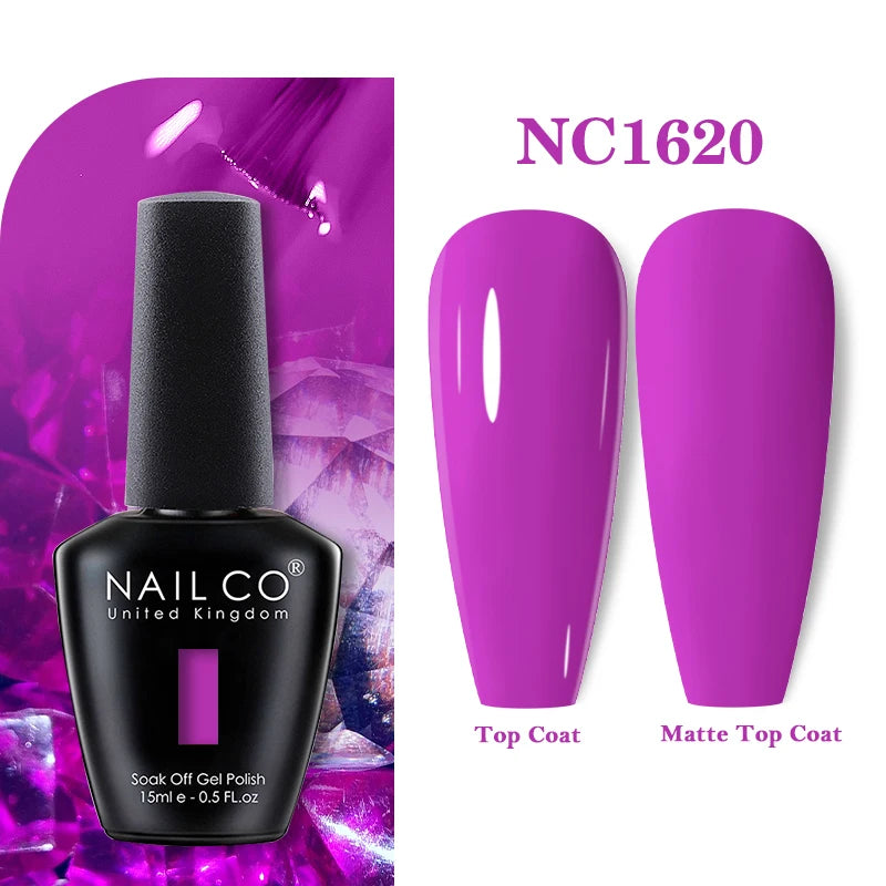 NAILCO 15ml Gel Polish Nail Art Vernis Semi Permanent UV Gel Polish For Manicure Design Hybrid Varnish Summer Nails Products