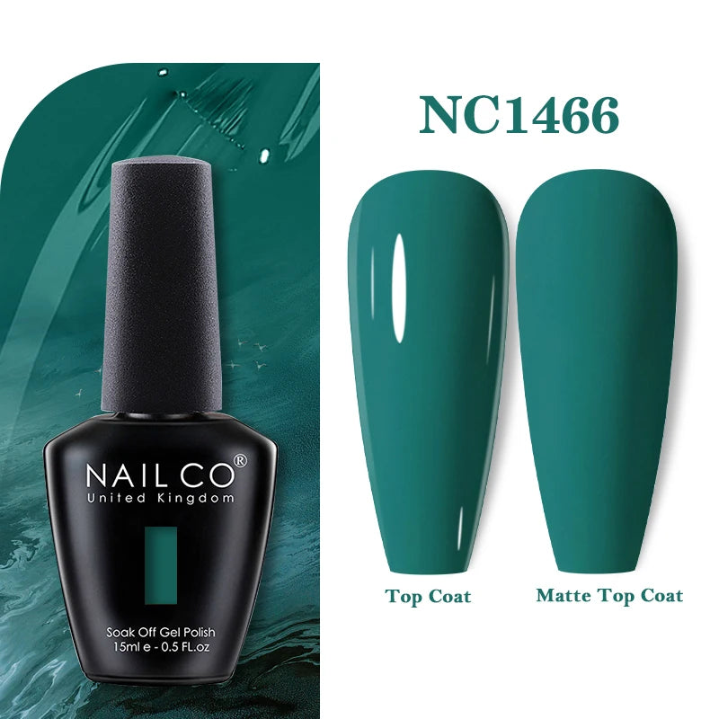 NAILCO 15ml Gel Polish Nail Art Vernis Semi Permanent UV Gel Polish For Manicure Design Hybrid Varnish Summer Nails Products