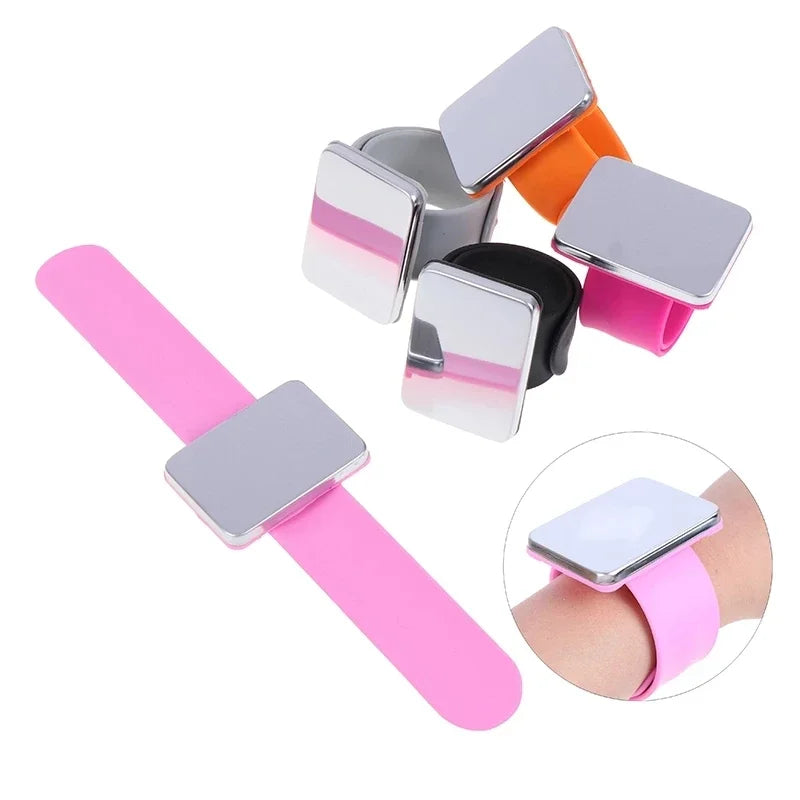 Magnetic Wristband Professional Salon Hair Accessories Hair Styling Tools，Special for Real Hair Wigs