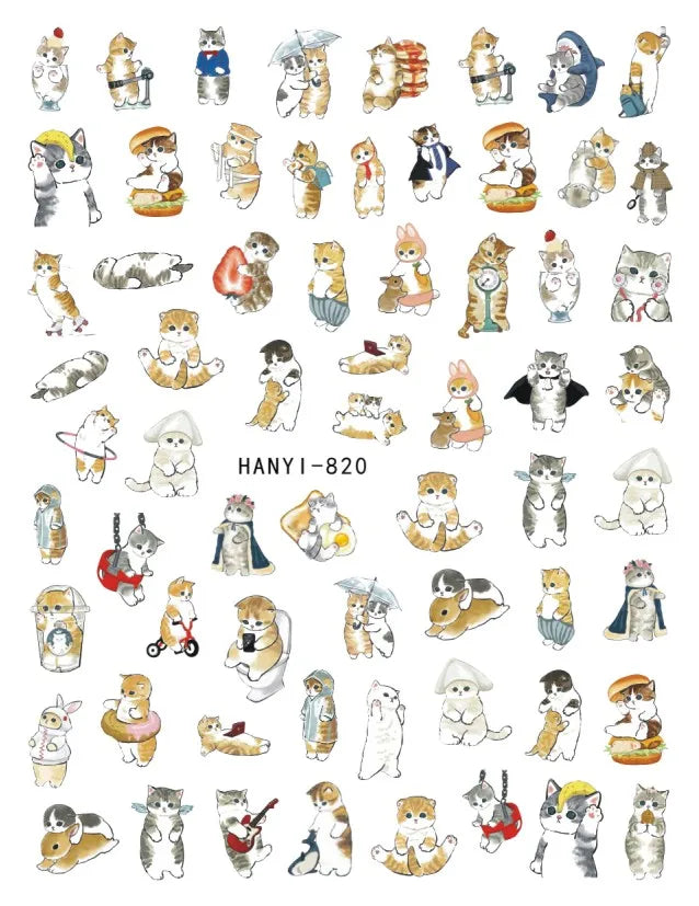 3d Pink Hearts Balloon Valentine Day Love Letters Nail Art Stickers Adhesive Sliders Nail Decals Decoration Manicure Accessories